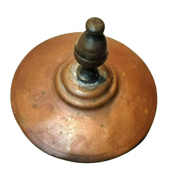 Antique Copper Teakettle English Early 20th Century Classic Handled Lidded JS408 - Picture 9 of 16